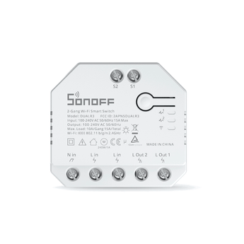 Releu smart WIFI Sonoff DUAL R3, Monitorizare energie