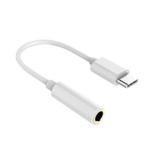Adaptor audio Platinet USB-C la 3.5mm, Alb