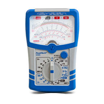 Multimetru analogic PeakTech P3385, certificat de calibrare
