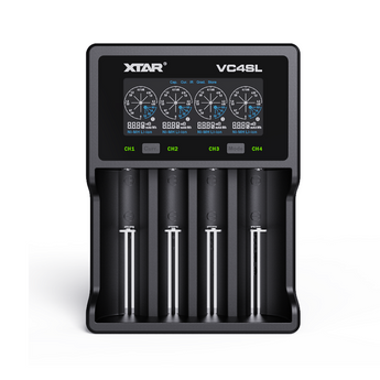 Incarcator XTAR VC4SL, Li-ion, IMR, INR, ICR, Ni-MH, Ni-Cd