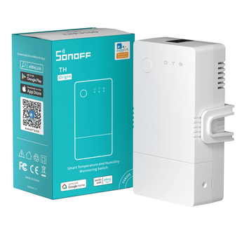 Releu smart WIFI Sonoff TH Origin, 16A, THR316