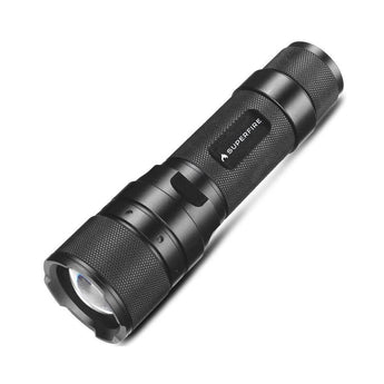 (Resigilat) Lanterna LED Supfire F3-L2, cu Zoom, 570 lm, 2300 mAh