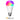 Bec smart WiFi Meross MSL120, RGB 9W, 810 lm, E27