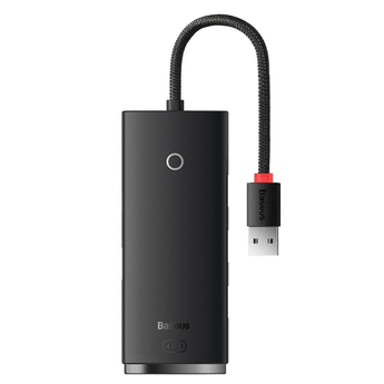 Docking Station 4in1 Baseus Airjoy, USB-A la 4xUSB3.0, 1xUSB-C, 25cm