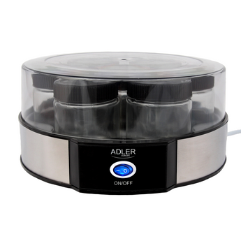 Aparat pentru preparat iaurt Adler AD 4476, 200 ml