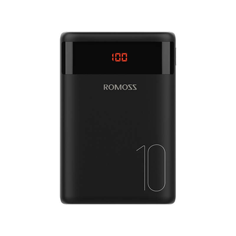 Baterie externa Romoss Ares10, 10000mAh, 37Wh, Negru