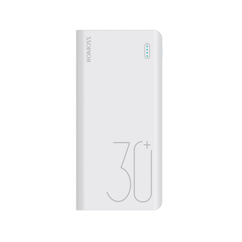 Baterie externă Romoss Sense 8+, 30000mAh, 111Wh, Alb