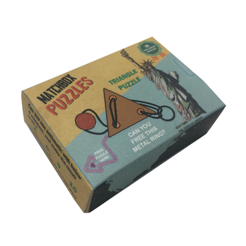 Joc inteligenta Matchbox Puzzle TRIANGLE PUZZLE