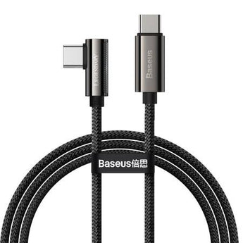 Cablu USB-C la USB-C Baseus Legend Elbow, 100W