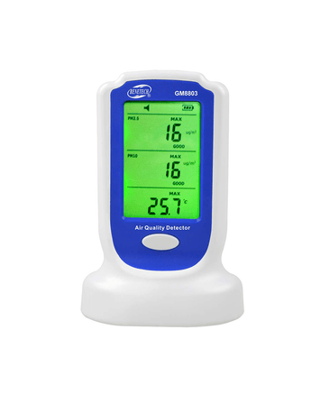 Aparat de masurat calitatea aerului, PM10 si PM2.5, detecteaza nivelul particulelor in suspensie, Benetech, GM8803