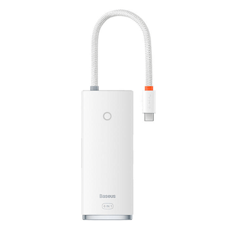 Docking Station 6in1 Baseus Airjoy, USB-C la HDMI, SD/TF, 2xUSB3.0, 1xUSB-C