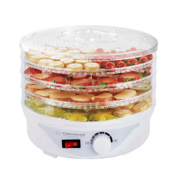 Aparat Deshidratat si Uscat Ciuperci, Fructe, Legume, Ierburi si Flori, Esperanza Delicatesse EKD003
