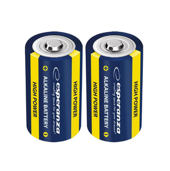 Set 2 Baterii Alkaline tip C LR14 Esperanza EZB107