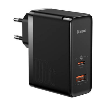 Incarcator Baseus GaN5 Pro, 1 x USB-A, 1 x USB-C, 100W