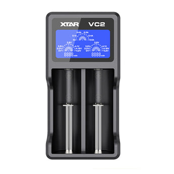 Incarcator XTAR VC2, Li-ion, IMR, INR, ICR