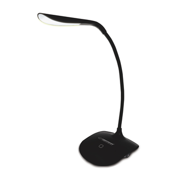 Lampa pentru birou Esperanza Acrux, 5500K, Negru
