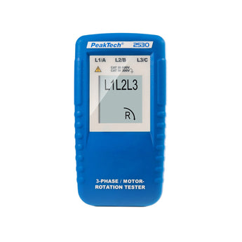 Indicator de directie a motorului trifazic PeakTech 2530
