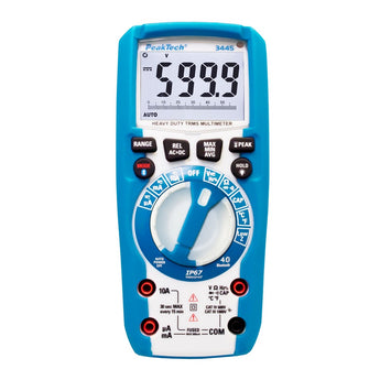 Multimetru PeakTech 3445, True RMS, IP67, Bluetooth