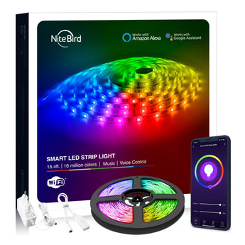 Kit Banda LED Smart WiFi RGB SL2, 5 metri, Smart Life APP
