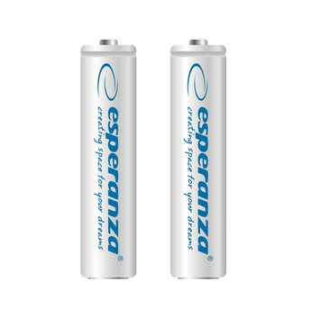 Set 2 acumulatori AAA Ni-MH 1000mAh, Esperanza EZA101W