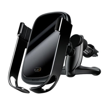Suport auto electric cu incarcare wireless Baseus, Negru