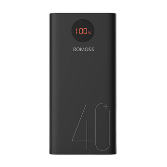 Baterie externă Romoss ZEUS PEA40, 40000mAh, 148Wh, Negru