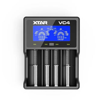 Incarcator XTAR VC4, Li-ion, IMR, INR, ICR, Ni-MH, Ni-Cd