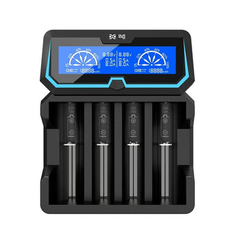 Incarcator XTAR X4, Li-ion, IMR, INR, ICR, Ni-MH, Ni-Cd