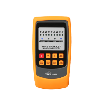 Tester si identificator cabluri, verificare continuitate, cu lanterna, RJ11/RJ45, Benetech, GM60
