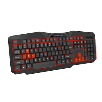(Resigilat) Tastatura USB iluminata Esperanza Tirions, Led Rosu