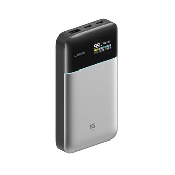 Baterie externa portabila Cuktech PB150S, 15000mAh, 100W, gri