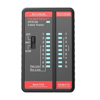 Tester cablu de retea si telefonie Habotest HT812A