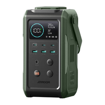 Baterie externa Joyroom JR-PBF10, 75000mAh, 100W, 3xUSB-C, 3xUSB-A, cu lanterna pliabila