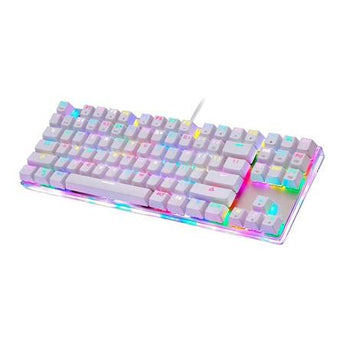 Tastatura pentru gaming Motospeed K87S, Alb