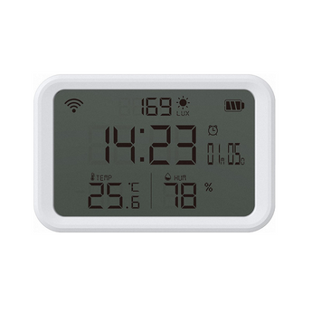 Senzor smart WiFi NEO 4in1, Temperatura, Umiditate, Lumina