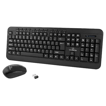Kit tastatura si mouse wireless Esperanza Akron TK109