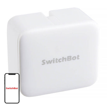 Declansator mecanic smart SwitchBot S1 Bluetooth, alb