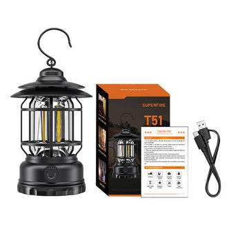Lampa de camping Superfire T51, USB-C