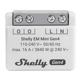 Contor de energie Shelly EM Mini Gen4 WiFi/Zigbee/Matter