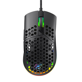 Mouse gaming Havit MS1036, 7 butoane, 7200 DPI, RGB (negru)