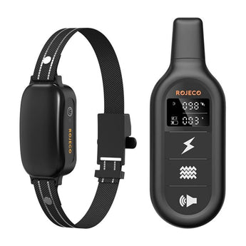 Colier electric de latrat Rojeco 1000M PD521 (negru)