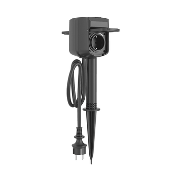 Priza dubla smart de exterior, WiFi, Woox R6079