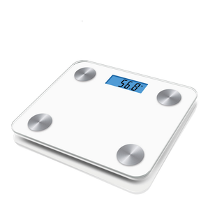 Cantar corporal smart Platinet, Bluetooth, LCD, Alb