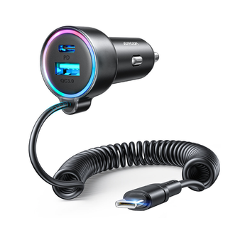Incarcator auto multiport Joyroom JR-CL07, QC3.0, PD3.0, 55W
