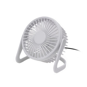 Ventilator de birou MINI PLATINET, USB, alb