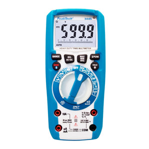Multimetru PeakTech 3445, True RMS, IP67, Bluetooth