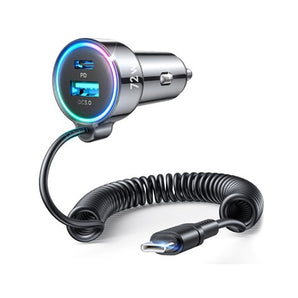 Incarcator auto multiport 3 in 1, Joyroom JR-CL07, 72W