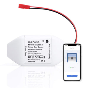 Automatizare usa garaj inteligenta WiFi, Meross MSG100HK-EU