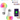 Becuri Inteligente WiFi Woox R9074, 10W, RGB+CCT