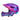 Casca de bicicleta pentru copii Rockbros TT-32SBPP cu protectie detasabila pentru barbie, Violet-Roz